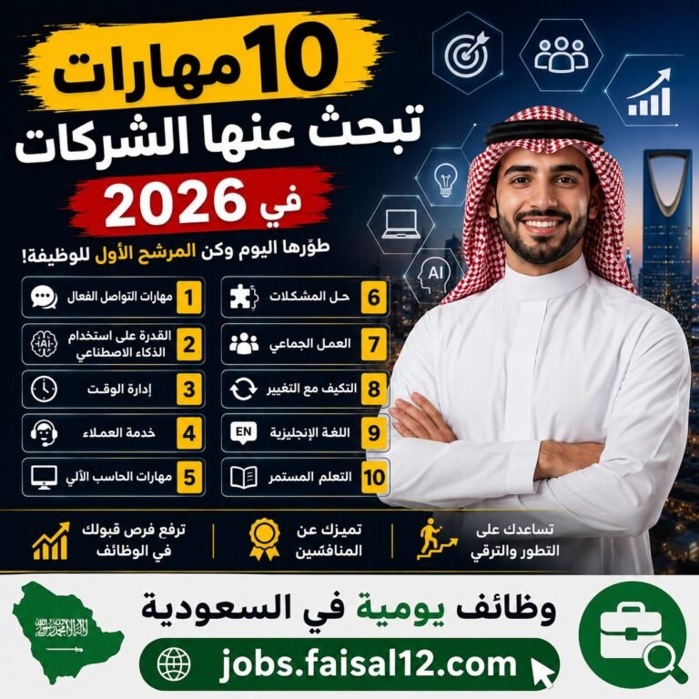 أهم 10 مهارات تبحث عنها الشركات