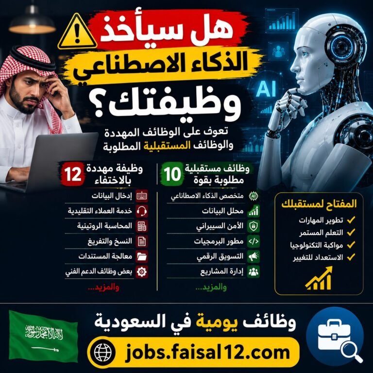 هل سيأخذ الذكاء الاصطناعي وظيفتك